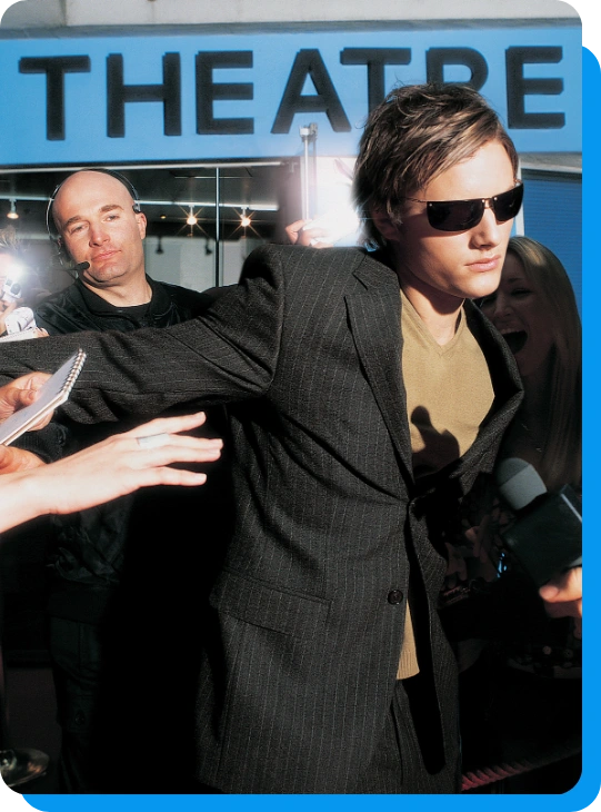 Professioneller Film und Fernsehen Sicherheit