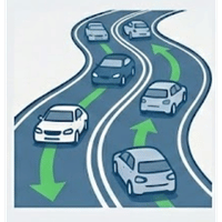 Reibungsloser Verkehrsfluss