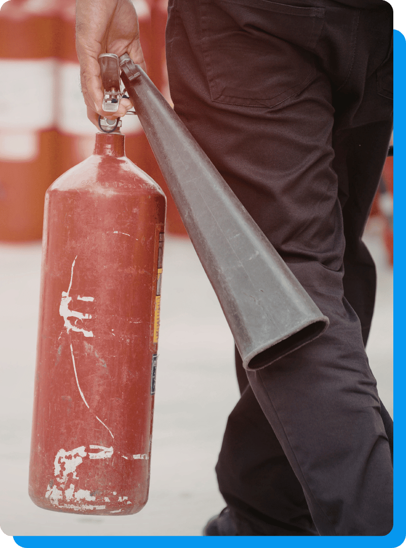 Brandsicherungsposten professionelle Sicherheitsdienste