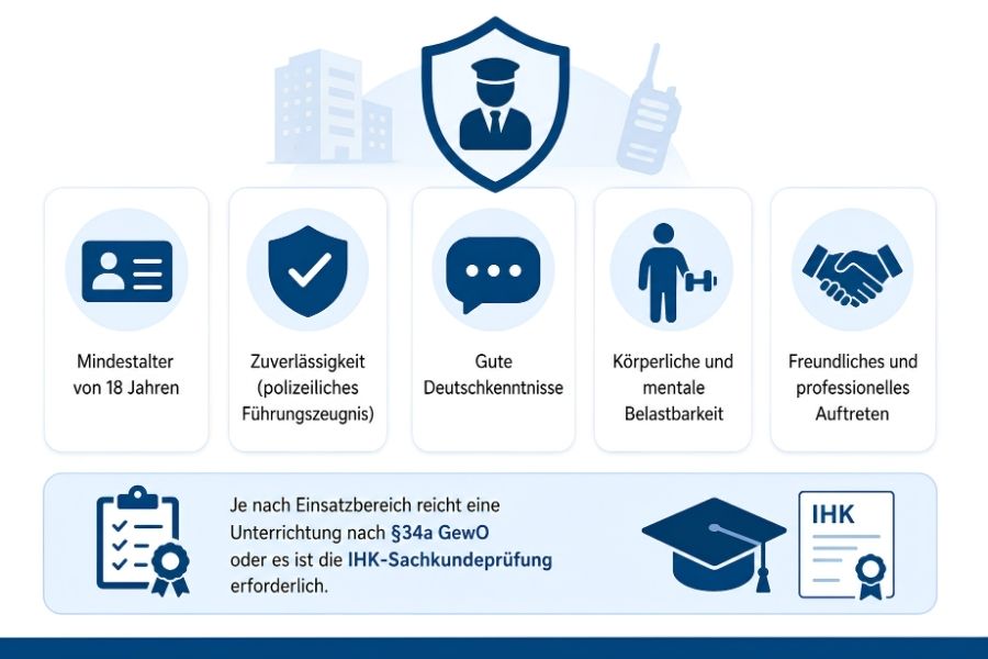 Welche Voraussetzungen müssen Sie erfüllen